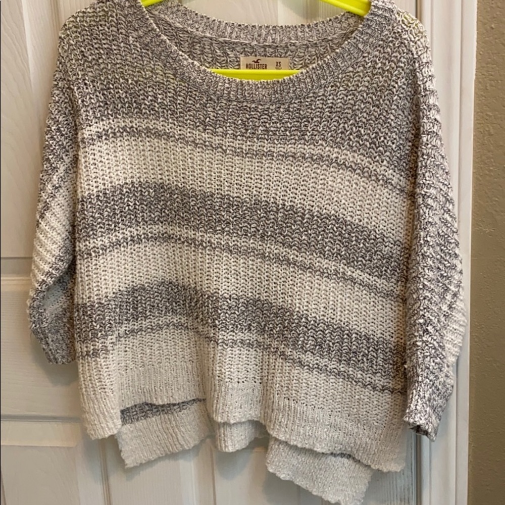 Hollister striped sweater